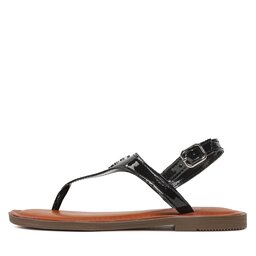 

Босоніжки Polo Ralph Lauren Tierney Iv RF103985 Black Patent w/ Silver PP, Чорний