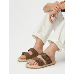 Quiksilver Pantoletten Quiksilver CEO-CROSSJACK-01 Braun