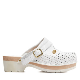 Scholl Παντόφλες Scholl Clog S/Comf.B/S Ce F20176 1065 360 Λευκό