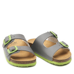 

Шльопанці Scholl Air Bag Kid F29641 1104 270 Grey/Green, Сірий