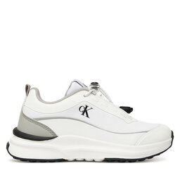 Calvin Klein Laisvalaikio batai Calvin Klein Low Cut Lace-Up Sneaker V3X9-83171-1844 S Balta