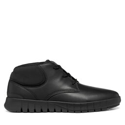 Geox Schnürschuhe Geox U Flextride U66MYC 09B11 C9999 Schwarz