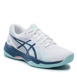 Asics Schuhe Asics Gel-Game 8 Clay/Oc 1042A151 White/Light Indigo 105