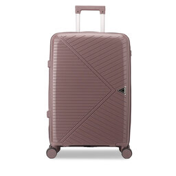 Semi Line Μεσαία Βαλίτσα Semi Line T5827-2 Καφέ