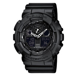 G-Shock Zegarek G-Shock GA-100-1A1ER Black/Black