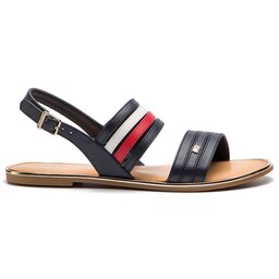 

Босоніжки Tommy Hilfiger Strappy Flat Sandal FW0FW03667 Rwb 020, Cиній