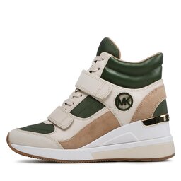 

Снікерcи MICHAEL Michael Kors Gentry High Top 43F3GYFE2D Amzn Grn Mlt, Бежевий