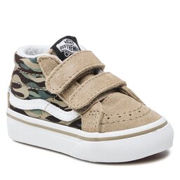 Vans Сникърси Vans Td Sk8-Mid Reissue V VN00018WBH11 Light Brown/Multi