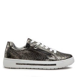 

Снікерcи Jana 8-23660-29 Grey Met Struc 295, Срібний
