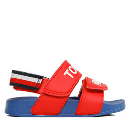 

Босоніжки Tommy Hilfiger Logo Velcro Sandal T1B2-32927-1172 M Red 300, Червоний