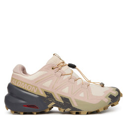 Salomon Взуття для бігу Salomon Speedcross 6 W L49197100 Бежевий