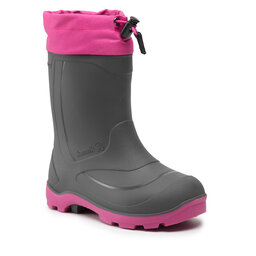 Kamik Cizme de cauciuc Kamik Snobuster 1 AK4155 Charcoal/Magenta
