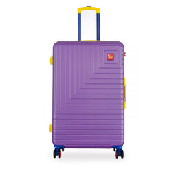 Semi Line Голям куфар Semi Line T5940-3 Виолетов