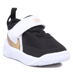 Nike Chaussures Nike Team Hustle D 10 (Td) CW6737 002 Black/Metallic Gold/White