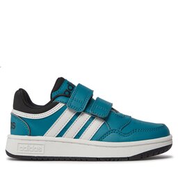 

Взуття adidas Hoops Mid 3.0 Shoes Kids IF7753 Arcfus/Crywht/Cblack, Бірюзовий