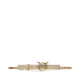 Pinko Dambälte Pinko Love Day Chain H2 Belt PE 23 PLT01100133 A0F1 Light Beig D28Q