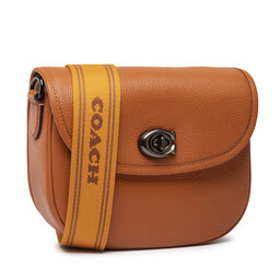 

Сумка Coach Pol Pb Wlw Sddl Bg CA094 V5/Canyon Multi, Коричневий