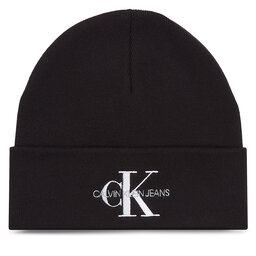 Calvin Klein Jeans Čiapka Calvin Klein Jeans Monologo Embro Beanie K50K511160 Black BDS