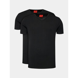 HUGO Hugo Set 2 majice 50325417 Crna Slim Fit