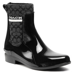 Coach Гумени ботуши Coach Rivington Rubber G5254 Black