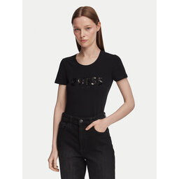 Guess Guess Футболка W5GI17 J1314 Чорний Slim Fit