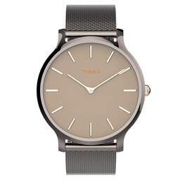 Timex Zegarek Timex Transcend TW2T74000 Grey/Grey