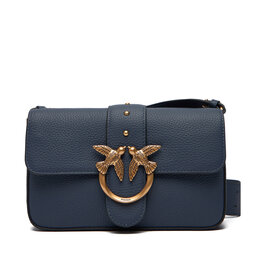 PINKO Ročna torba PINKO Love One Mini Slouchy Fl Al 25-26 104340 A2OX Mornarsko modra