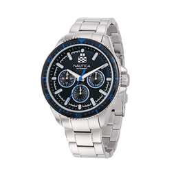 Nautica Sat Nautica Nct Windrose NAPWRF407 Srebrna