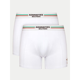 Aeronautica Militare Aeronautica Militare Σετ μποξεράκια 2 τμχ. AM1UBX002 Λευκό