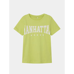 NAME IT NAME IT Camiseta Berte 13226107 Verde Regular Fit
