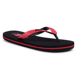 Polo Ralph Lauren Šlepetės per pirštą Polo Ralph Lauren Whitleburyii 816787977004 Blk/Red