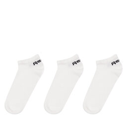 Reebok Set di 3 paia di calzini corti unisex Reebok ACT CORE LOW CUT SOC FL5224 Bianco