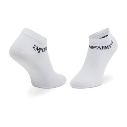 

Набір 3 пар низьких шкарпеток unisex Emporio Armani, Білий