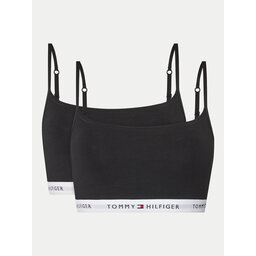 Tommy Hilfiger Tommy Hilfiger Set 2 nedrčkov top UW0UW05528 Črna