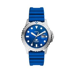 Fossil Uhr Fossil Blue FS5998 Blue/Silver