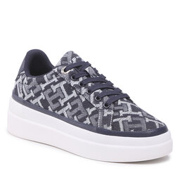 

Снікерcи Tommy Hilfiger Denim Monogram Sneaker FW0FW06907 Denim Monogram 0G4, Cиній
