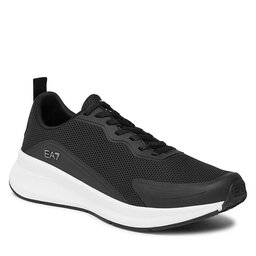 EA7 Emporio Armani Sneakersy EA7 Emporio Armani X8X150 XK350 N763 Black+Silver