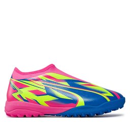 Puma Zapatos de fútbol Puma Ultra Match LL Energy TT + Mid Jr Lumino 107556 01 Rosa