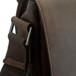 

Плоска сумка Strellson Messenger MV 4010001164 Dark Brown 702, Коричневий