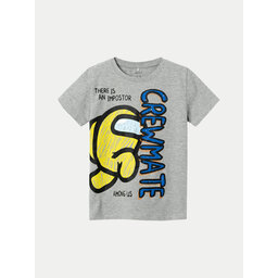 NAME IT NAME IT Camiseta AMONG US 13232204 Gris Regular Fit