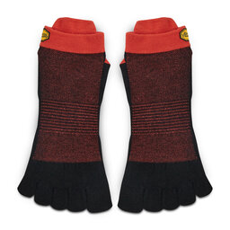 

Низькі шкарпетки unisex Vibram Fivefingers Athletic No Show S21N05 Red/Black, Кольоровий