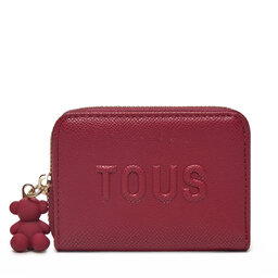TOUS Pequeña cartera de mujer TOUS Brenda 2002106021 Guinda/burdeos