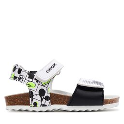 Geox Σανδάλια Geox B Sandal Chalki Boy B152QC 000BC C0552 S Λευκό