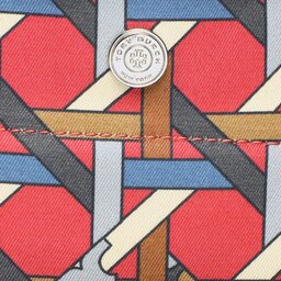 

Сумка Tory Burch Canvas Basketweave 139025 Tory Red 600, Коричневий