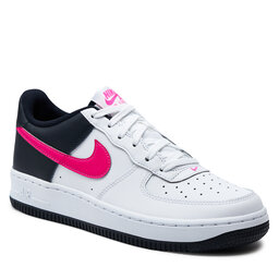 Nike Apavi Nike Air Force 1 (GS) CT3839 109 White/Fierce Pink