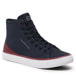 Tommy Hilfiger Zapatillas de tenis Tommy Hilfiger Th Hi Vulc Core Canvas FM0FM04729 Desert Sky DW5