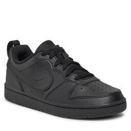 Nike Boty Nike Court Borough Low Recraft (GS) DV5456 002 Black/Black/Black