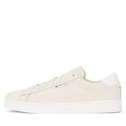 

Снікерcи Tommy Jeans Tjm Leather Low Cupsole Suede EM0EM01375 Newsprint ACG, Бежевий