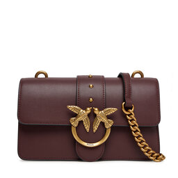 PINKO Ročna torba PINKO Love One Mini ST.CL Al 25-26 PLTT 105856 A0F1 Bordo rdeča