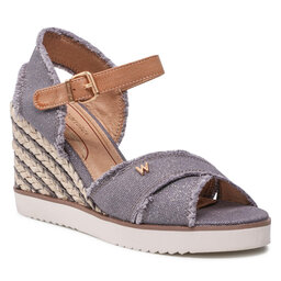 Wrangler Espadryle Wrangler Maiorca Cross WL21700A Grey/Silver 441